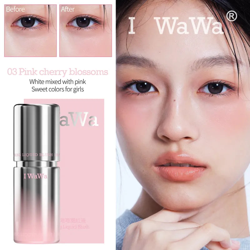 Pack of 4 - Iwawaa Puffy Blush Liquid