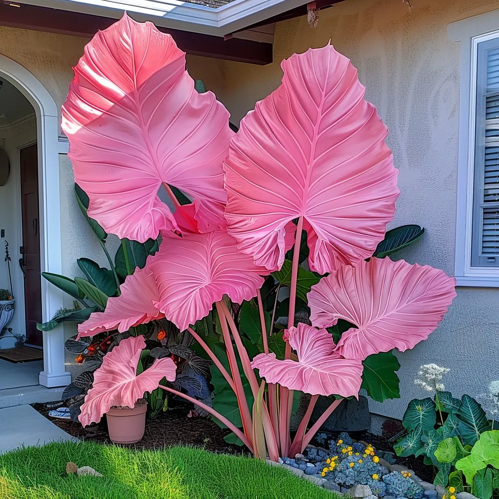 Giant Caladium Plant Seeds – The Color Wizard for Your Dream Garden | Pack of 500 Seeds