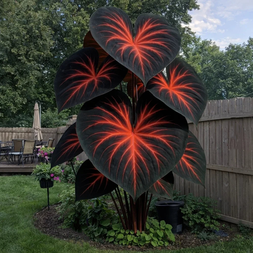 Giant Caladium Plant Seeds – The Color Wizard for Your Dream Garden | Pack of 500 Seeds