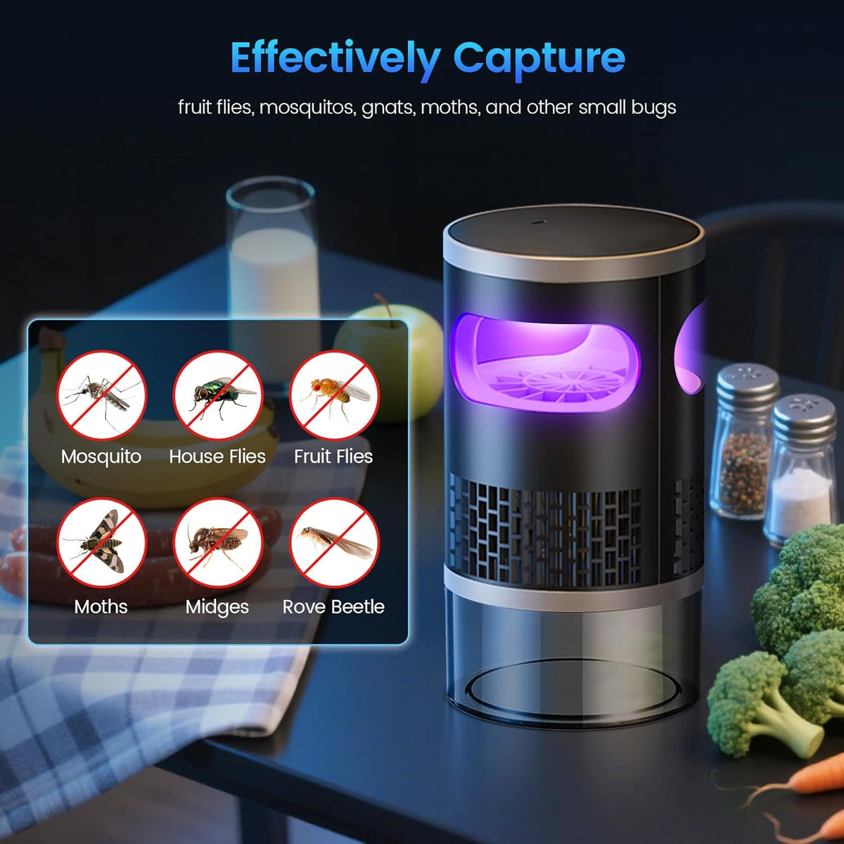 Smart Mosquito Killer Lamp with UV Light
