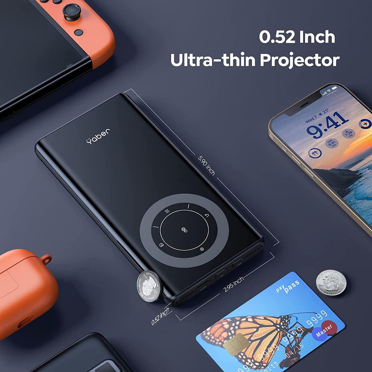 DocoMOi T1 Mini Pocket Projector