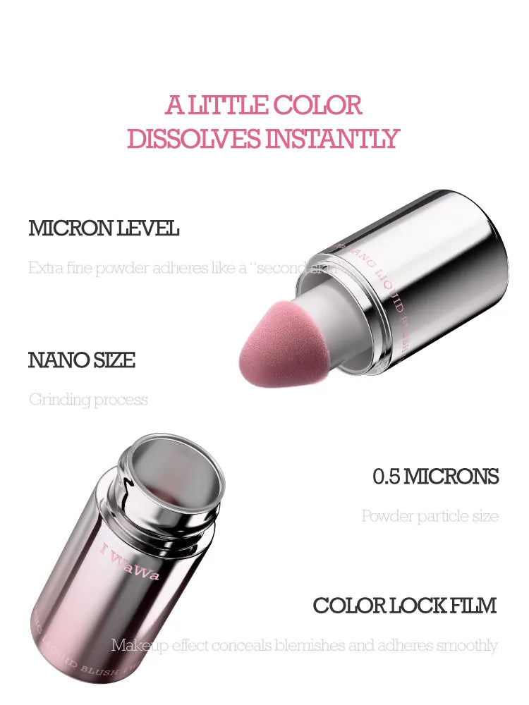 Pack of 4 - Iwawaa Puffy Blush Liquid