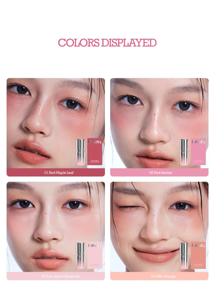 Pack of 4 - Iwawaa Puffy Blush Liquid
