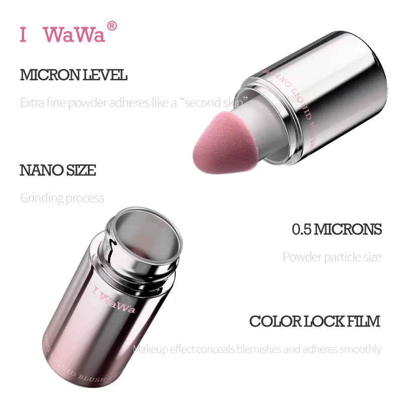 Pack of 4 - Iwawaa Puffy Blush Liquid