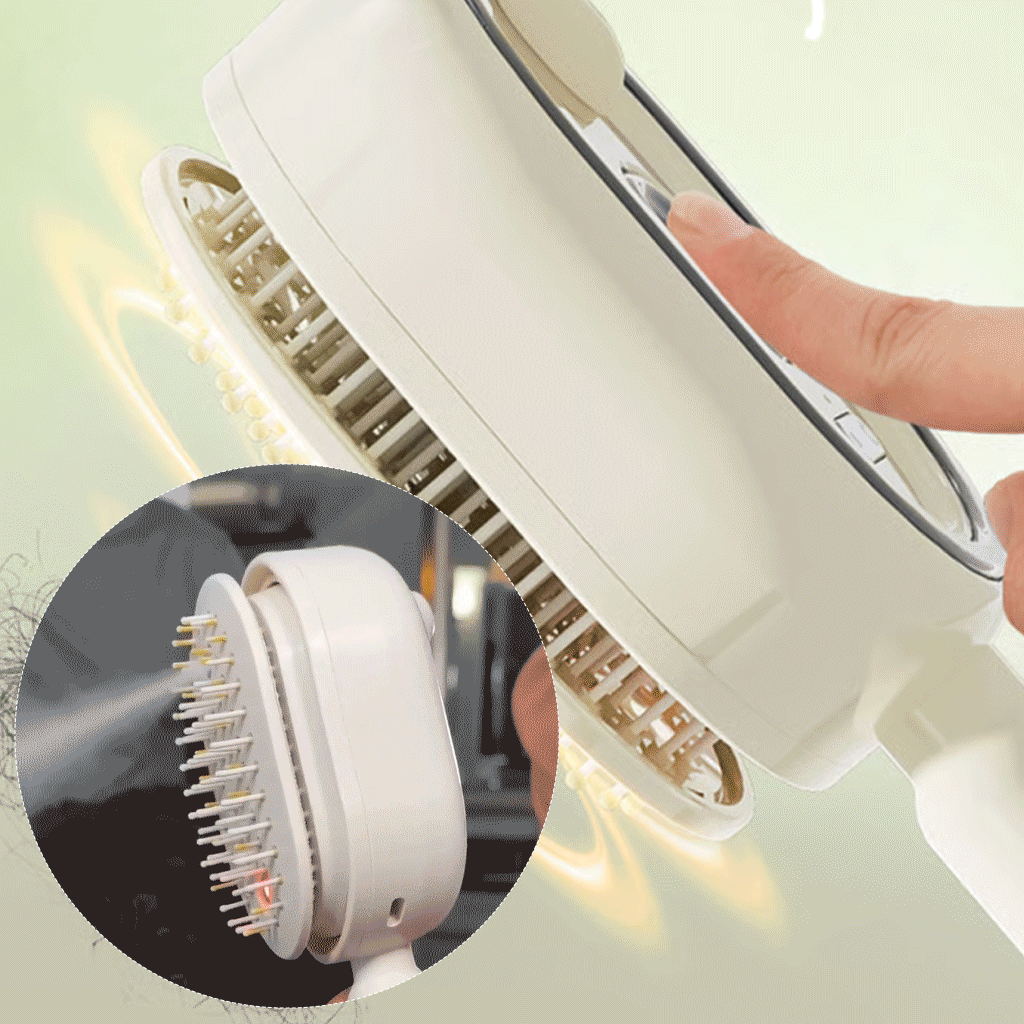4-in-1 Electric Spray Hair Brush-Electric Spray Air Cushion Massage Comb