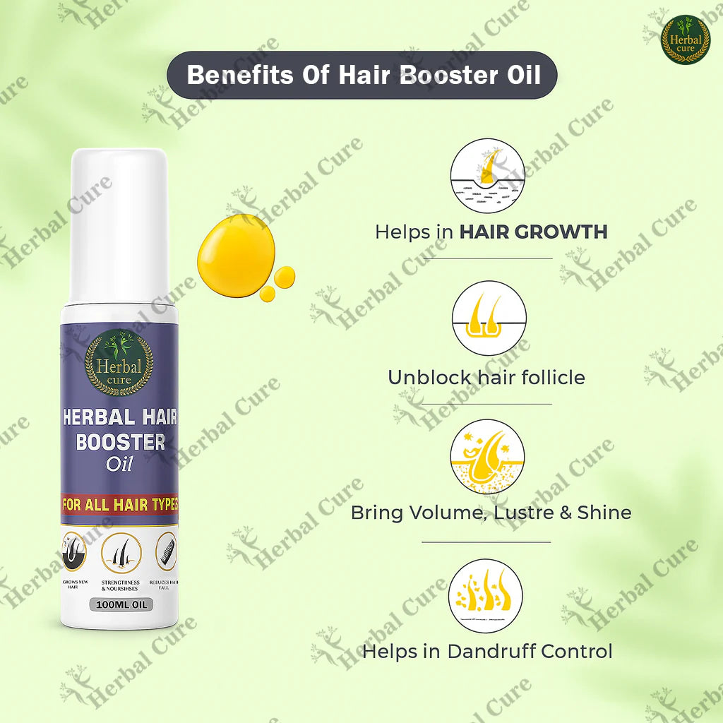 Herbal Hair Booster Oil-For Men and Women