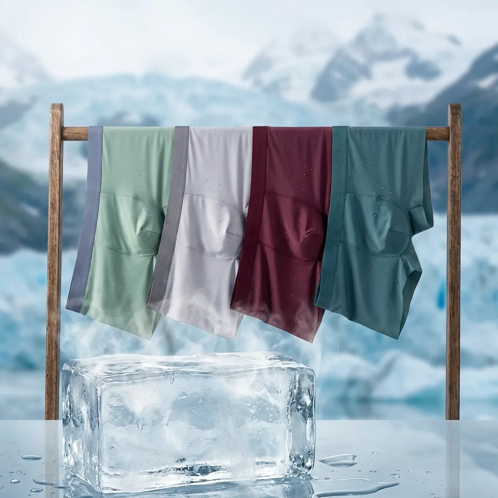 Ice Silk Boxer Briefs | Pack of 6