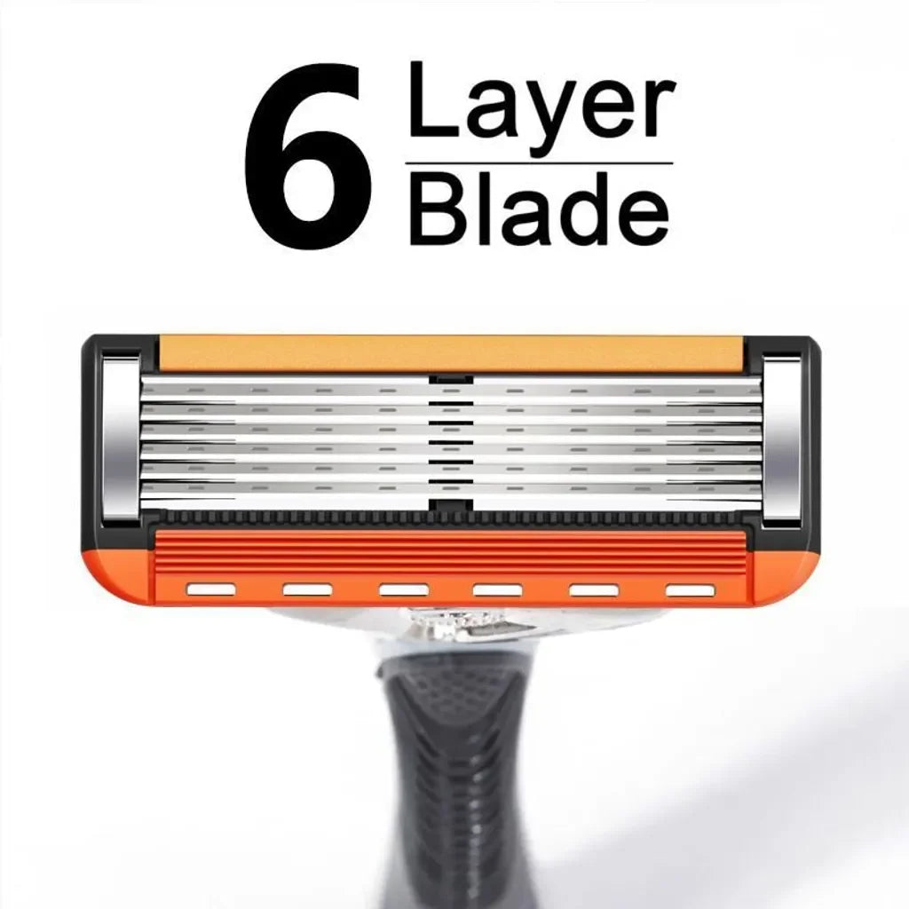 Smart Shave Pro Kit – 48 High-Performance Razor Refills with Free Ergonomic Handle