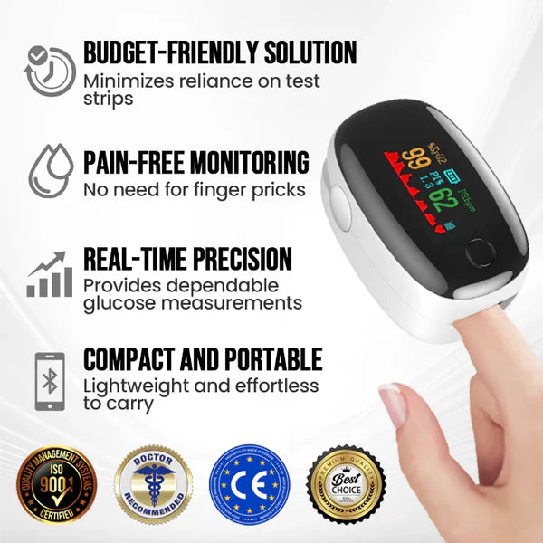 SugarSense 24/7 Smart Glucose Monitor – (Pack Of 2)