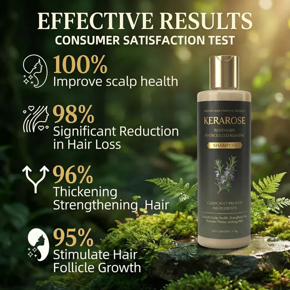 Product Title  Kerarose Rosemary Hair Growth Shampoo | Rosemary + Keratin Formula | Buy 1 Get 1 Free