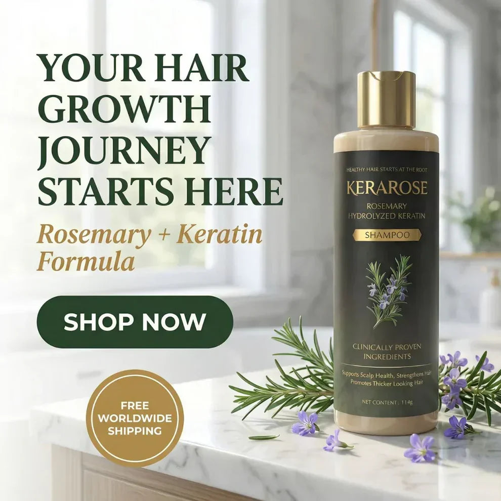 Product Title  Kerarose Rosemary Hair Growth Shampoo | Rosemary + Keratin Formula | Buy 1 Get 1 Free