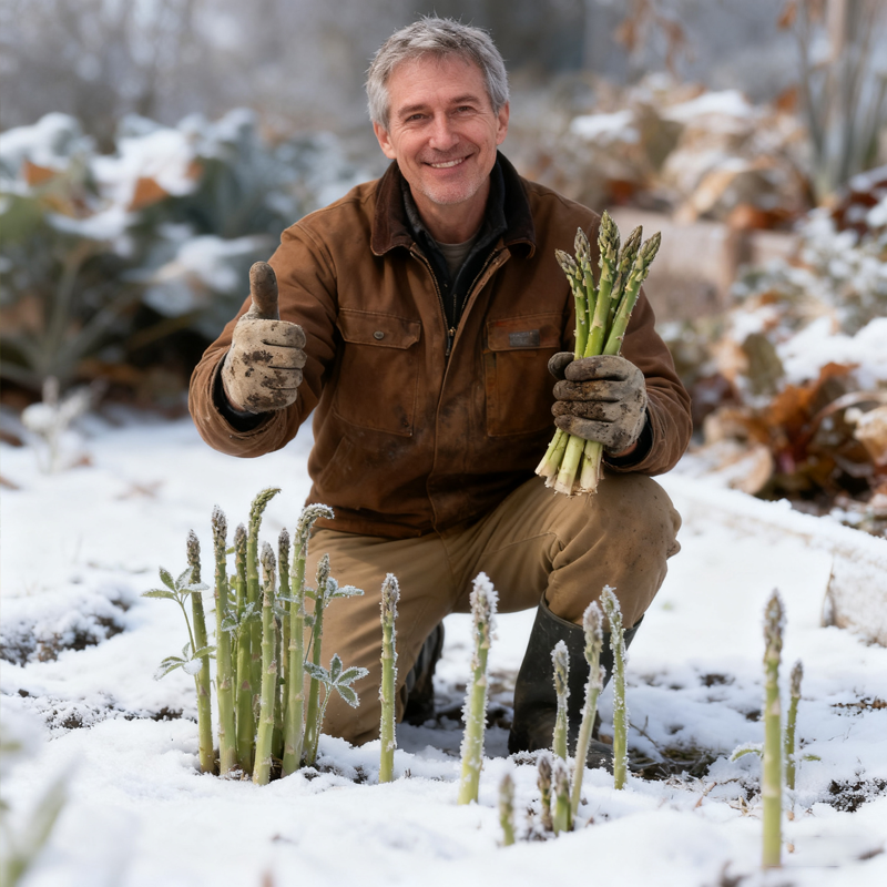 🥬 Premium Asparagus Seeds – Grow Fresh & Delicious Harvests at Home 🌱 | Pack of 500