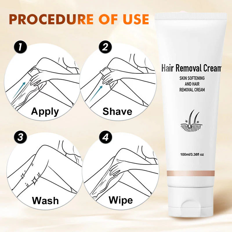 Pack of 2 | Gentle Formula Hair Removal Cream with Fresh Fragrance