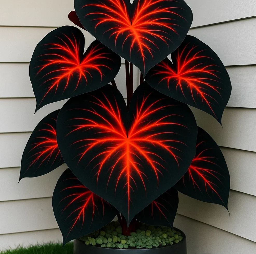 Giant Caladium Plant Seeds – The Color Wizard for Your Dream Garden | Pack of 500 Seeds