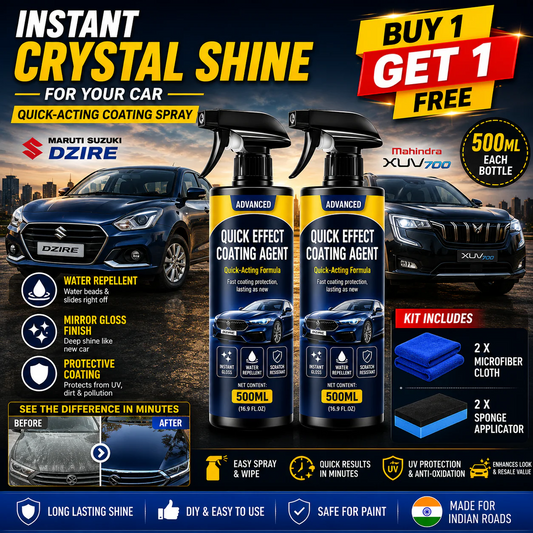 Advanced Car Shine & Protection Coating Spray | BUY 1 GET 1 FREE