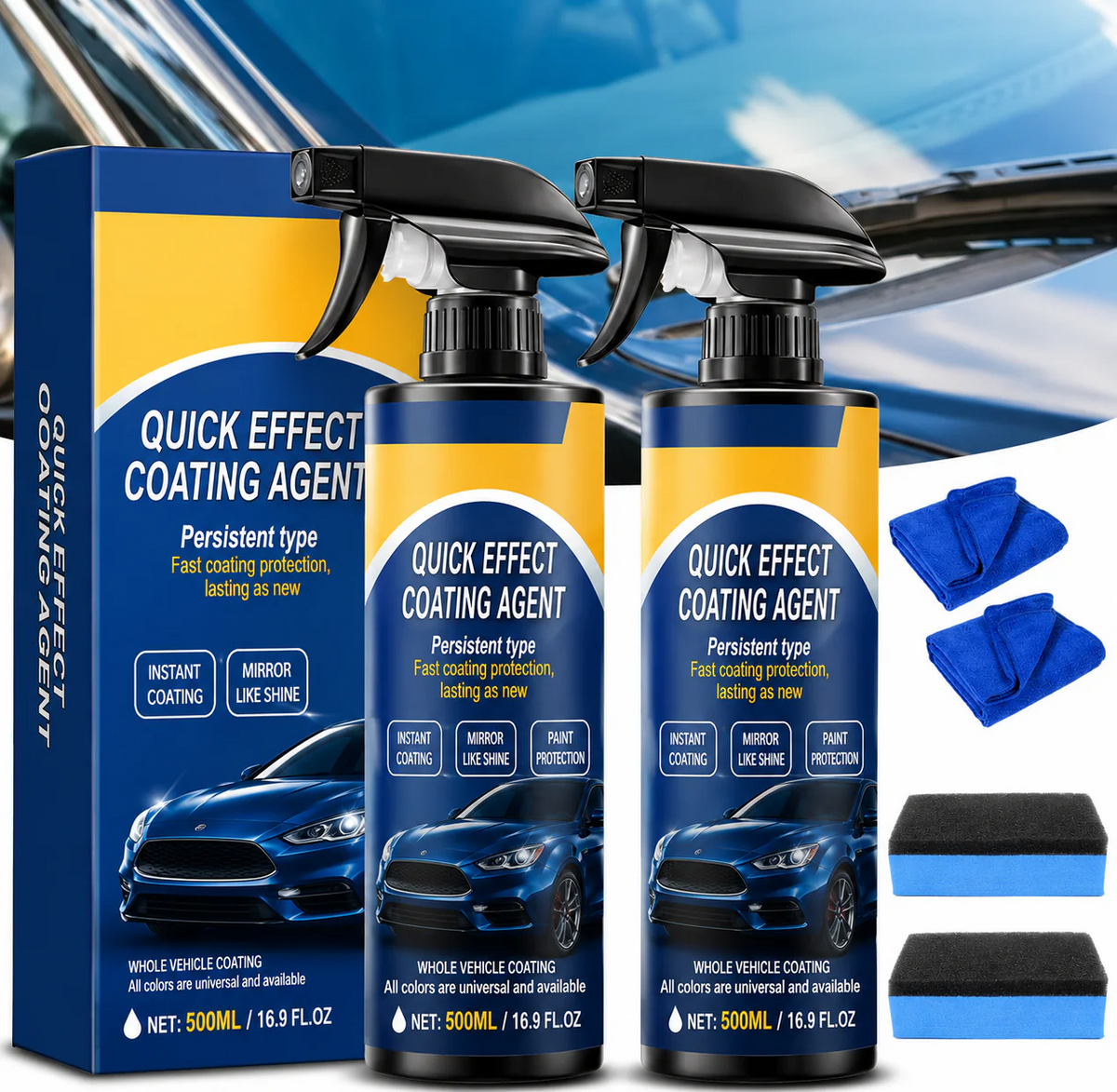 Advanced Car Shine & Protection Coating Spray | BUY 1 GET 1 FREE