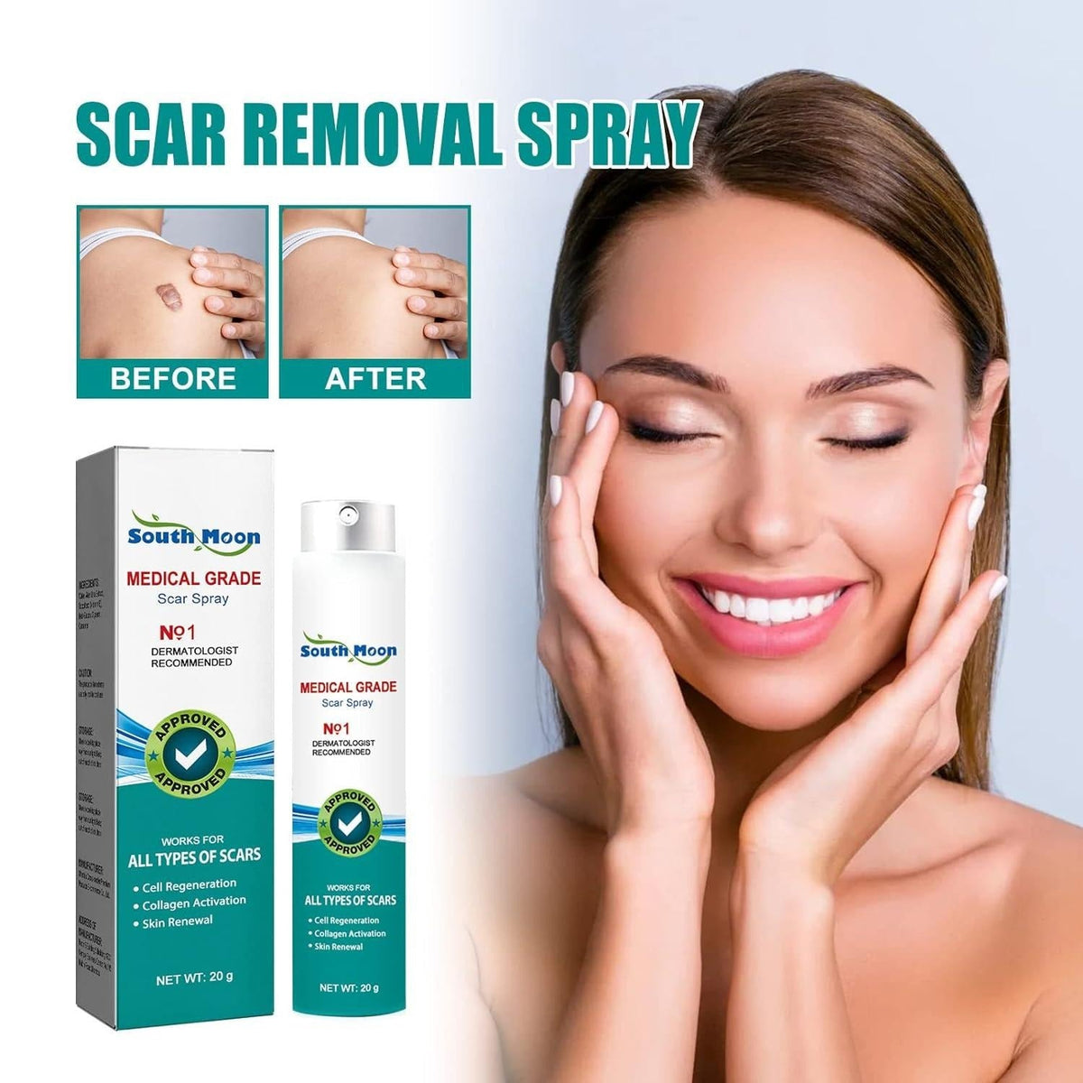 💫 ProRegen Advanced Scar Repair Formula | Pack of 2