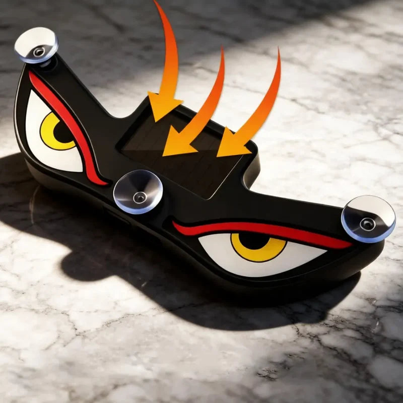 Devil Eye Solar-Powered Rear Window LED Warning Light - @ Rs.699