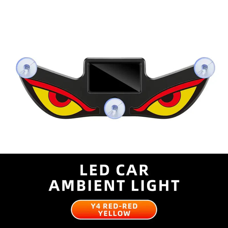 Devil Eye Solar-Powered Rear Window LED Warning Light - @ Rs.699