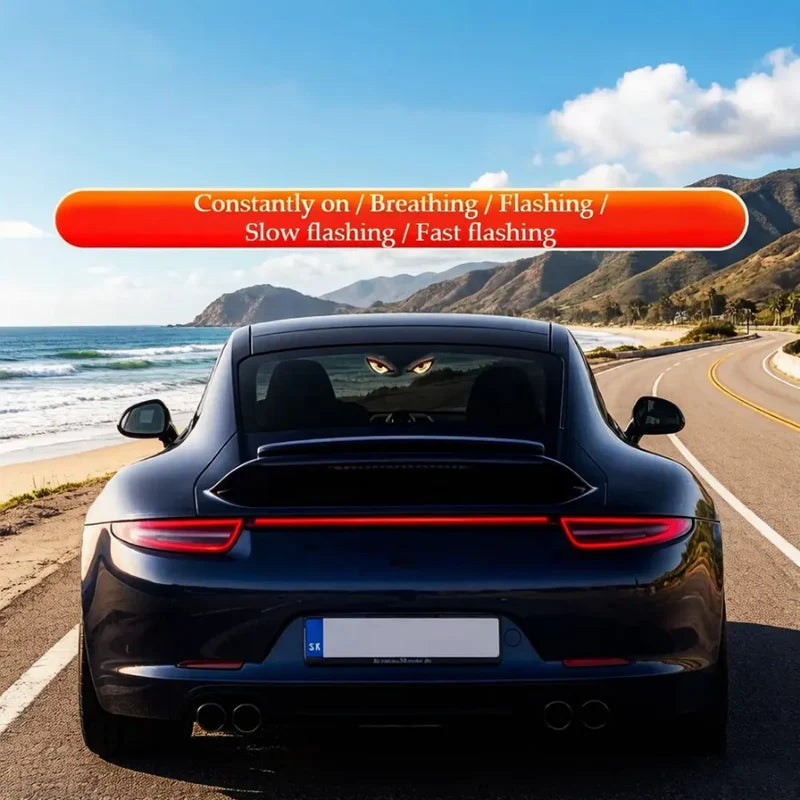 Devil Eye Solar-Powered Rear Window LED Warning Light - @ Rs.699