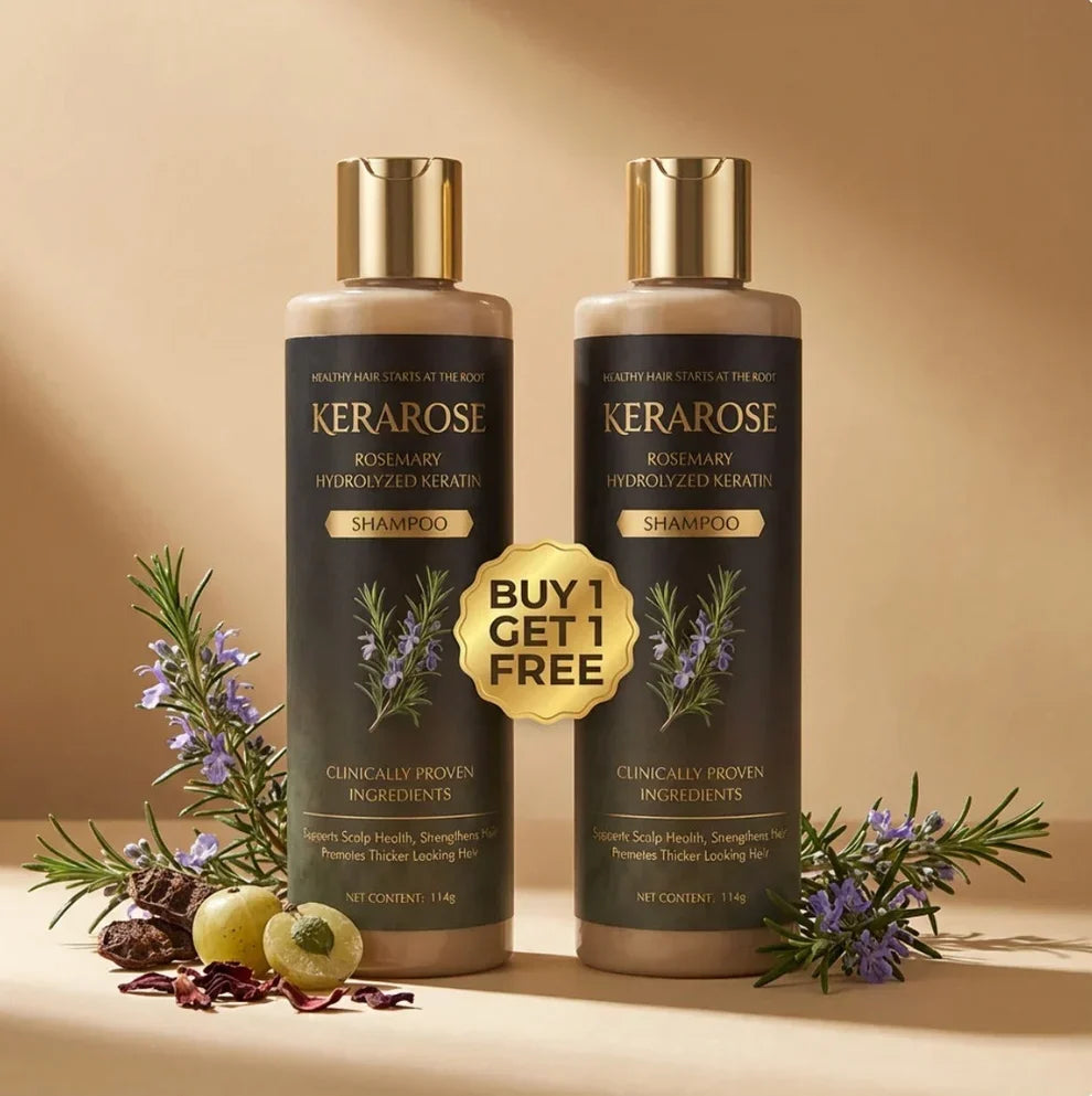 Product Title  Kerarose Rosemary Hair Growth Shampoo | Rosemary + Keratin Formula | Buy 1 Get 1 Free