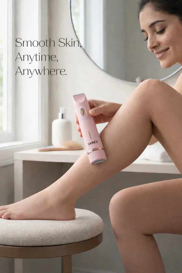 Veloura - Dual Head 2 in 1 Trimmer for Private Area and Body Hair