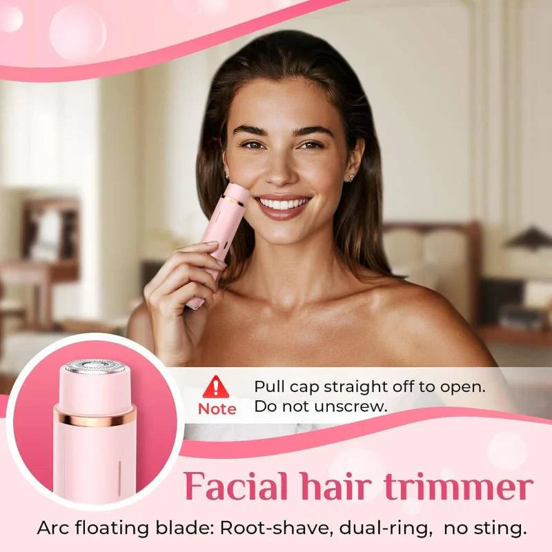 Veloura - Dual Head 2 in 1 Trimmer for Private Area and Body Hair